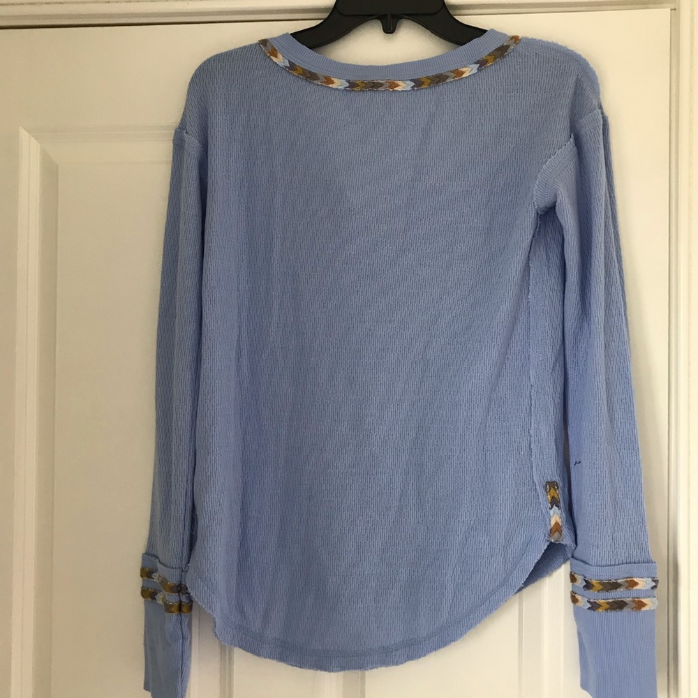 Free people embroidered thermal top - Picture 7 of 7